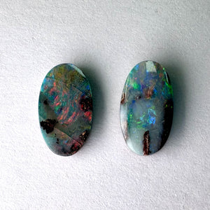 Pair of Boulder Opals 2.65ct