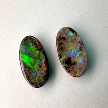Load image into Gallery viewer, Pair of Boulder Opals 2.80ct
