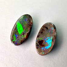 Load image into Gallery viewer, Pair of Boulder Opals 2.80ct
