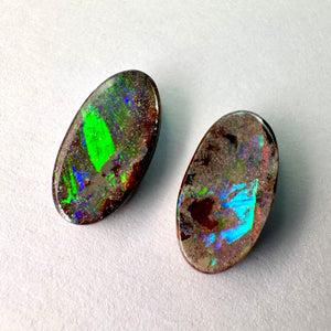 Pair of Boulder Opals 2.80ct