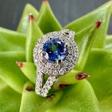 Load image into Gallery viewer, Preloved Tanzanite and Diamond Ring
