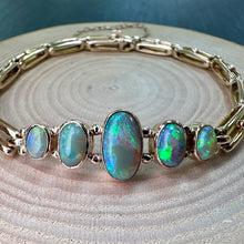 Load image into Gallery viewer, Preloved Victorian 9ct Gold Opal Bracelet
