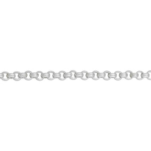 Sterling Silver Gent's Belcher Chain 22''