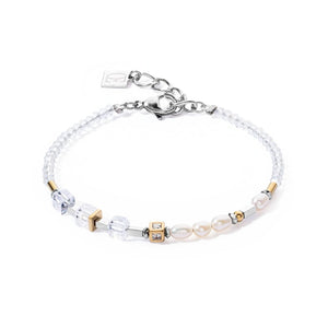 Coeur De Lion Bracelet - Princess Fusion Pearls Bicolour