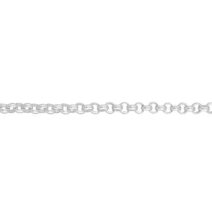 Gent's Sterling Silver Round Belcher Chain 22''