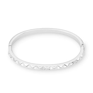 Coeur De Lion Bangle Spikes Silver