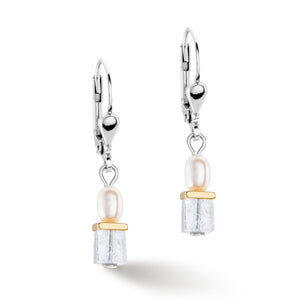 Coeur De Lion Earrings - Princess Fusion Pearls Bicolour