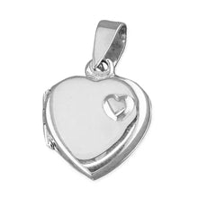Load image into Gallery viewer, Sterling Silver Heart Locket
