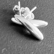 Load image into Gallery viewer, Sterling Silver Studs &#39;Stem&#39; Chris Lewis
