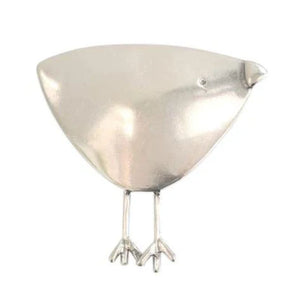 Sterling Silver Robin Bird Brooch