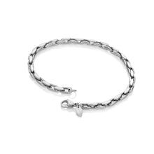 Load image into Gallery viewer, Ava &amp; Sky Stainless Steel Twisted Link Bracelet
