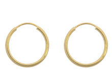 Load image into Gallery viewer, 9ct Yellow Gold 10mm Hinged Sleeper Hoops
