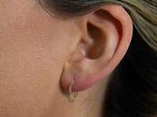 Load image into Gallery viewer, 9ct Yellow Gold 10mm Hinged Sleeper Hoops
