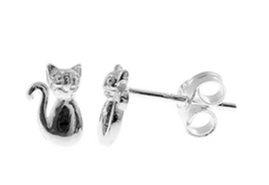 Anya Sitting Cat Studs