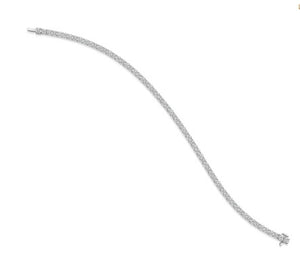Prong Setting Lab Grown Diamond Tennis Bracelet