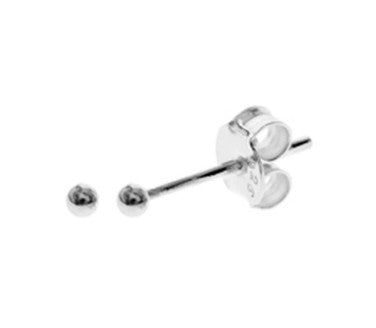 Sterling Silver Small Ball Studs