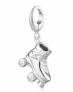 Sterling Silver Roller Skate Charm
