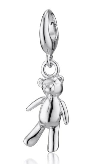 Sterling Silver Vintage Teddy Bear Charm
