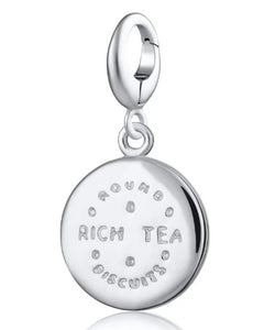 Sterling Silver Rich Tea Charm