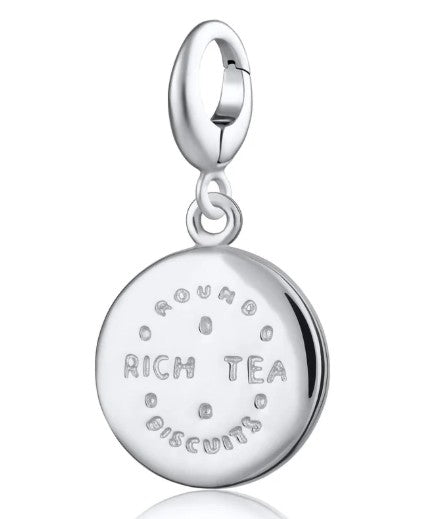 Sterling Silver Rich Tea Charm