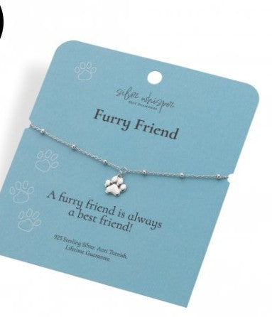 Hot Diamonds Silver Whisper Furry Friend Bracelet
