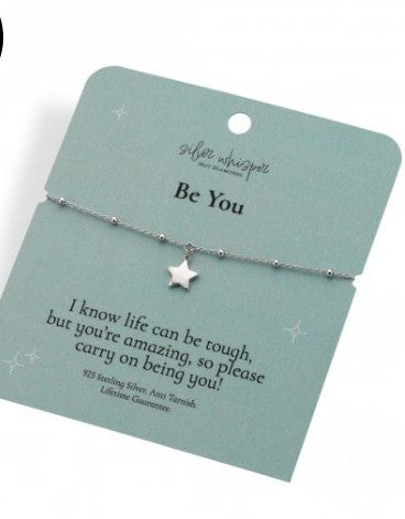 Hot Diamonds Silver Whisper Be You Bracelet