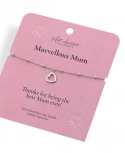 Hot Diamonds Silver Whisper Marvellous Mum Bracelet