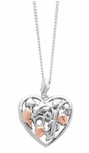 Royal Clogau Sterling Silver Oak Leaf Locket