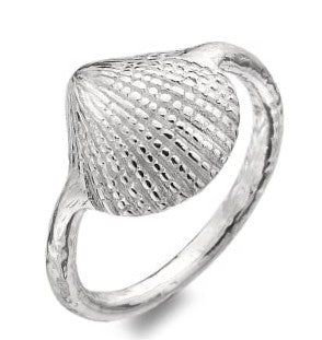 Sterling Silver Cockle Shell Ring