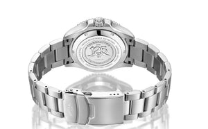 Rotary Seamatic 300 Automatic Watch With A Blue Watch Face