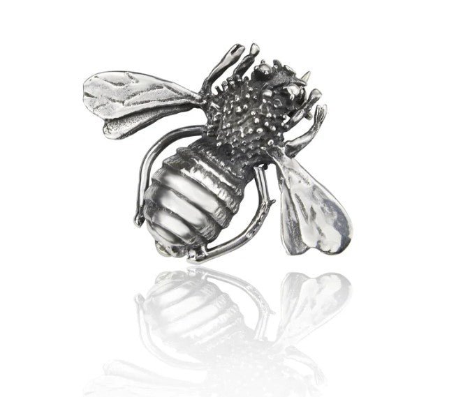 Sterling Silver Bee Brooch