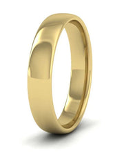 Load image into Gallery viewer, 18ct Yellow Gold 4mm Medium Soft Court Wedding Ring

