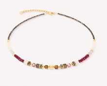 Load image into Gallery viewer, GeoCUBE® Precious Grace Necklace Rose Smoke
