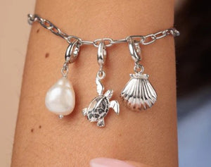 Sterling Silver Turtle Charm