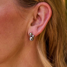 Load image into Gallery viewer, Ava &amp; Sky Stainless Steel Bubble Stud Earrings
