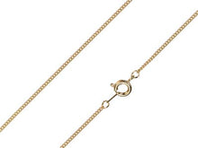 Load image into Gallery viewer, Preloved 14ct Yellow Gold 1.2mm Curb Chain 17"
