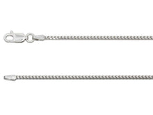 Load image into Gallery viewer, Preloved Sterling Silver 18" Filed Franco Chain
