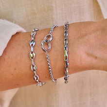 Load image into Gallery viewer, Ava &amp; Sky Stainless Steel Coffee Bean Bracelet
