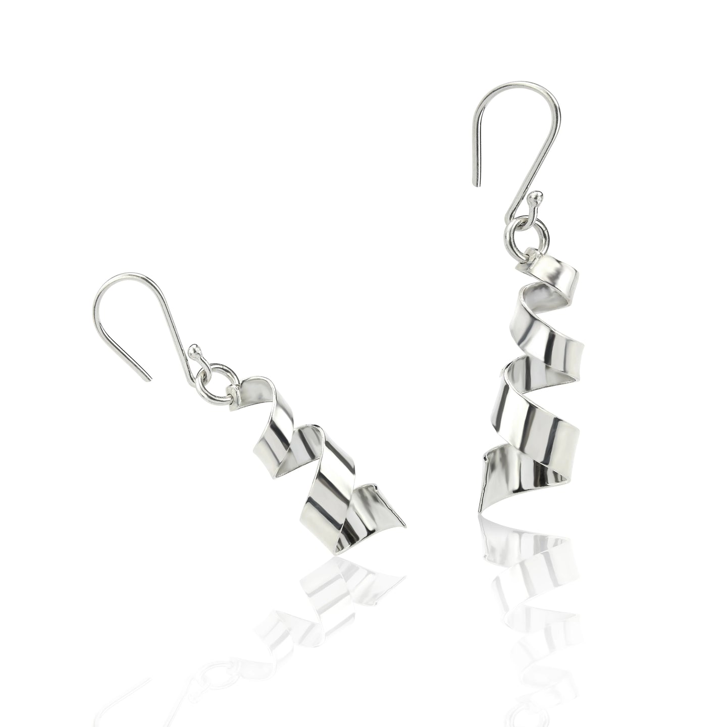 Sterling Silver Helter Skeltor Drop Earrings