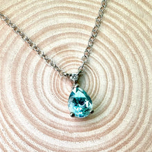 Load image into Gallery viewer, Aquamarine &amp; Diamond Pendant
