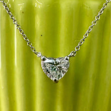 Load image into Gallery viewer, Lab-Grown Diamond Heart Necklace
