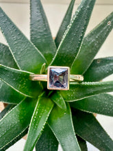Load image into Gallery viewer, 9ct Yellow Gold Blue Spinel Ring
