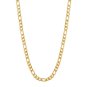 Stainless Steel Fred Bennett Figaro Link Chain Necklace