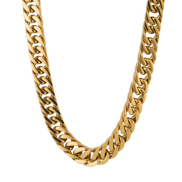 stainless Steel Fred Bennett Heavyweight Curb Chain Necklace