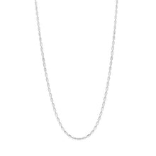 Load image into Gallery viewer, Fred Bennett Sterling Silver Cilindro Chain Necklace 24&quot;
