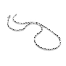 Load image into Gallery viewer, Ava &amp; Sky Stainless Steel Twisted Link Necklace
