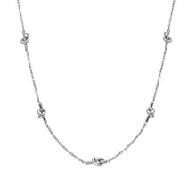 Load image into Gallery viewer, Ava &amp; Sky Stainless Steel Knot Necklace
