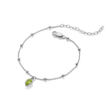 Load image into Gallery viewer, Sterling Silver August Bracelet
