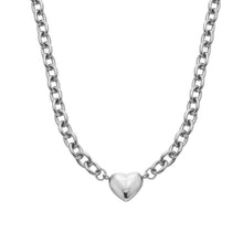 Load image into Gallery viewer, Ava &amp; Sky Stainless Steel Connected Heart Necklace
