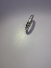 Load and play video in Gallery viewer, 9ct White Gold Diamond Eternity Ring
